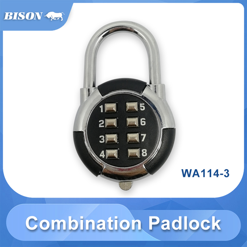 Zinc Alloy Combination Padlock-NO.WA114-3