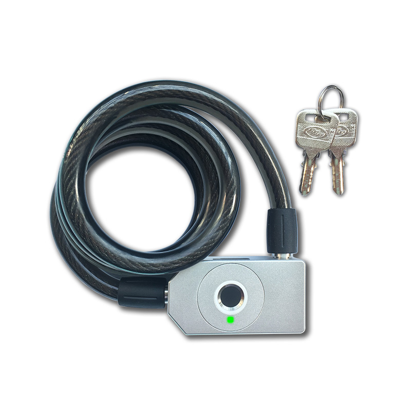 Smart fingerprint motorcycle bike lock