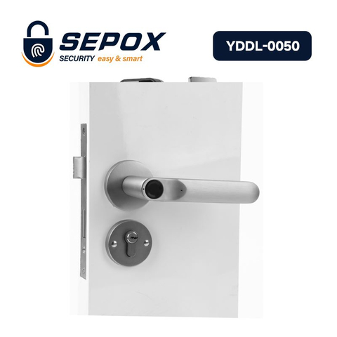 New Security Smart Door Lock，use fingerprint ,password,card to unlock 