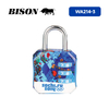 Zinc Alloy Combination Padlock WA214-3