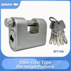 Steel Oval Type Rectangle Padlock-ZF114A