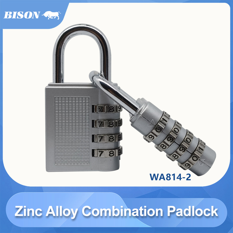 Zinc Alloy Combination Padlock NO.WA814-2