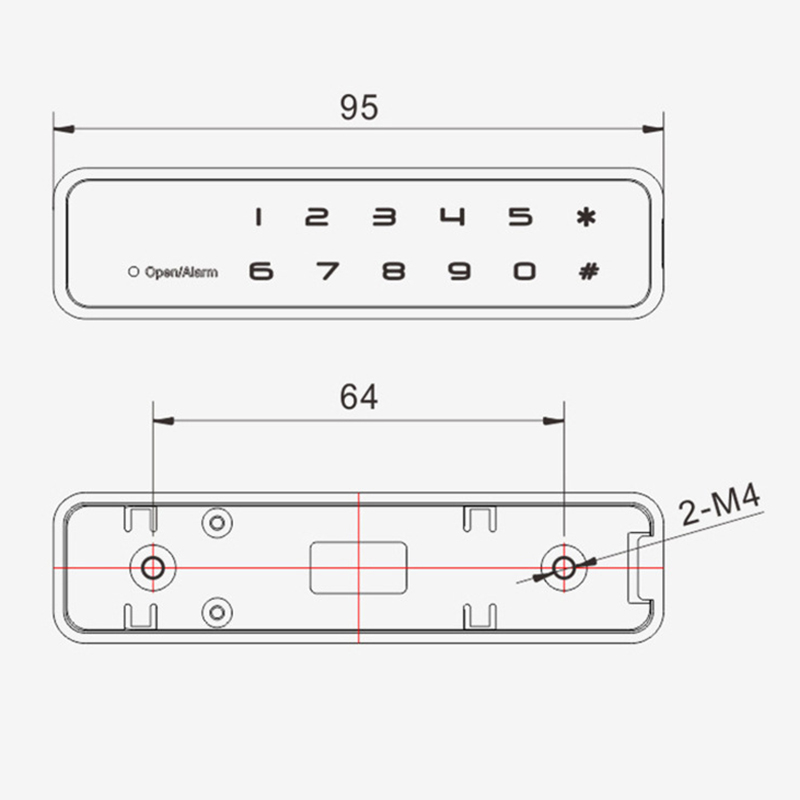 Smart Cabinet Lock YDOL-0008
