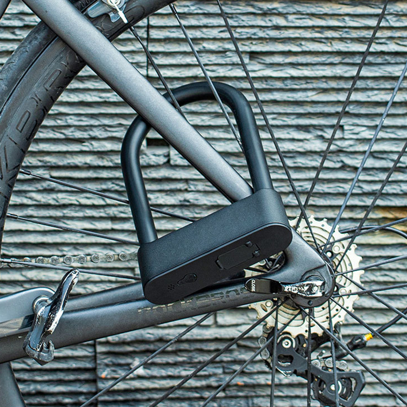 U type fingerprint motorcycles bike lock