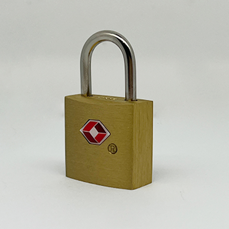 Customs Brass Padlock - TSA-0029
