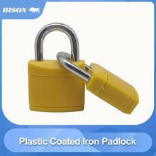 Plastic Coated Iron Padlock -NO.ZD117