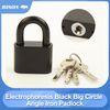 Electrophoresis Black Big Circle Angle Iron Padlock