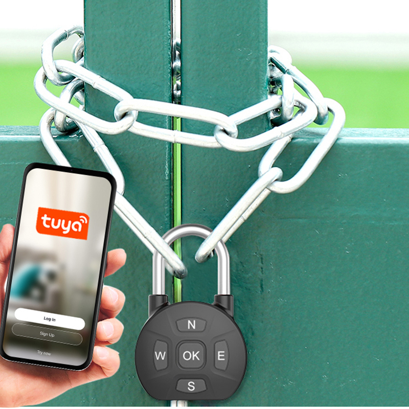 Button Smart Padlock YDPL-0158-1