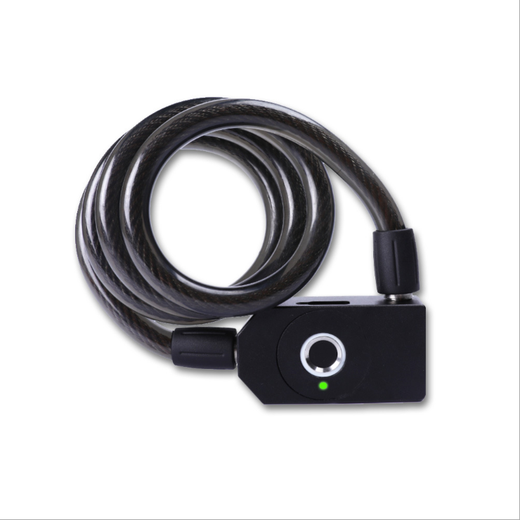 Smart fingerprint motorcycle bike lock