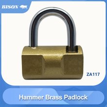 Hammer Brass Padlock -ZA117