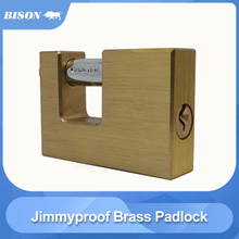 Jimmyproof brass padlock -NO.ZA111