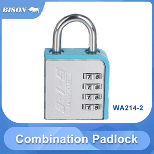 Zinc Alloy Combination Padlock WA214-2