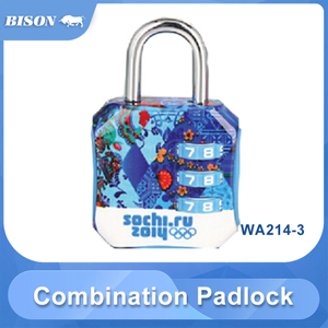 Zinc Alloy Combination Padlock WA214-3