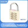 Zinc Alloy Combination Padlock WA114-2