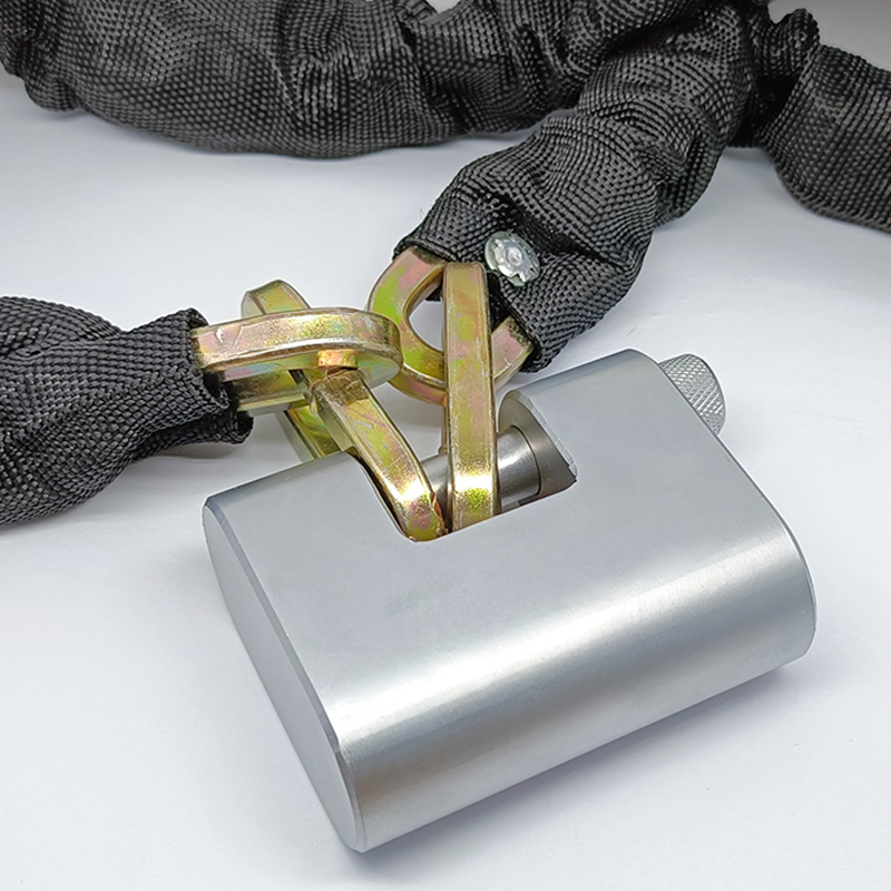 Steel Oval Type Rectangle Padlock-ZF114A