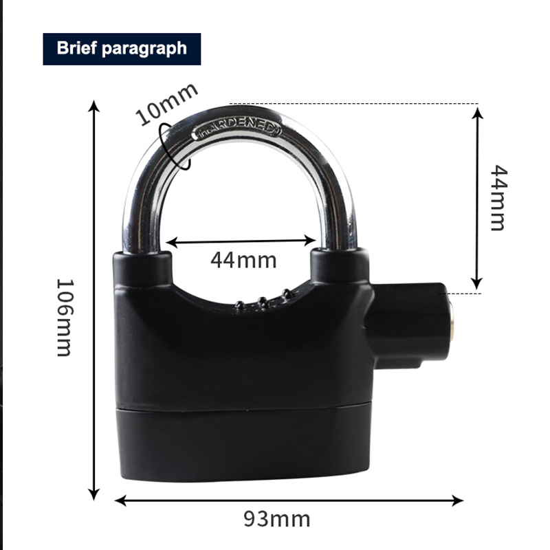Alarm Padlock XA119