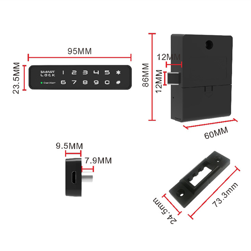 Smart Cabinet Lock YDOL-0008