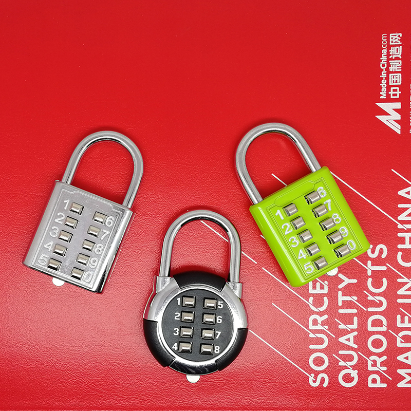 Zinc Alloy Combination Padlock-NO.WA114-3