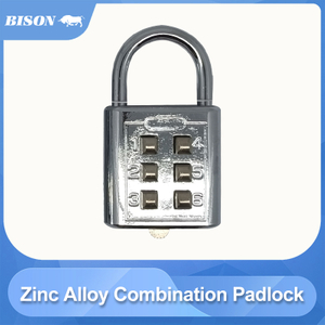 Zinc Alloy Combination Padlock-NO.WA114-4