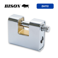 Rectangle Steel All Armored Brass Padlock NO.ZA112