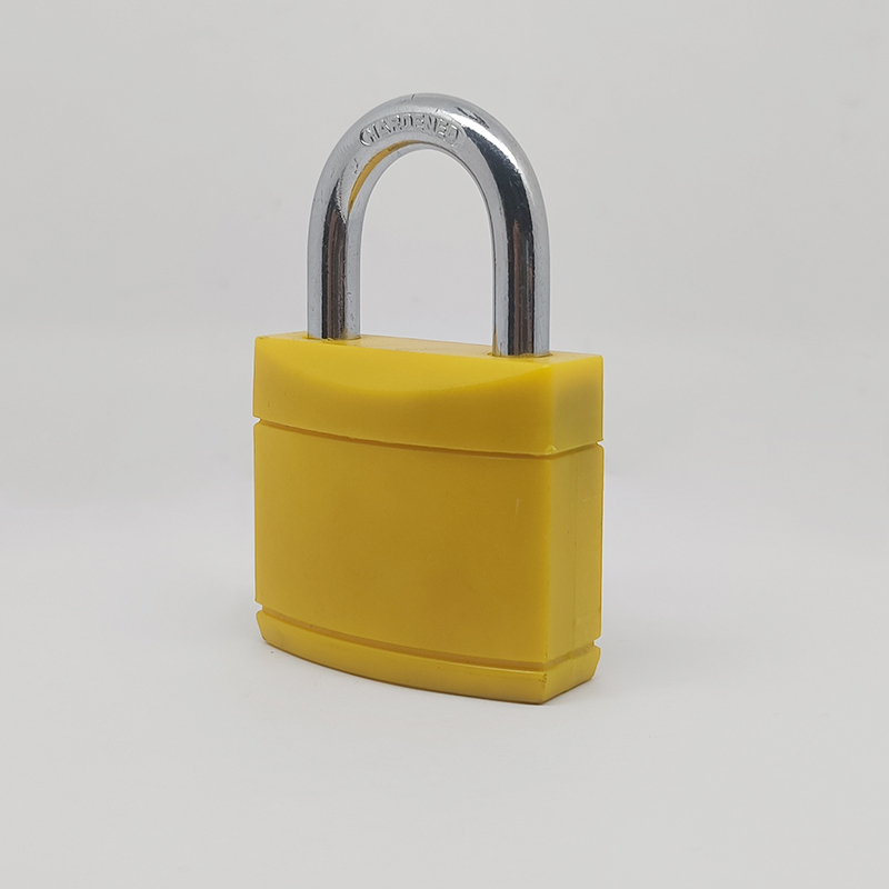 Plastic Coated Iron Padlock -NO.ZD117