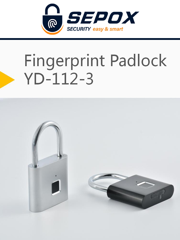  Fingerprint Padlock YDPL-0112-3