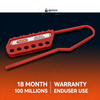 Nylon Lock Out Hasp-SL-0013-L-6P - Padlock by TOKING