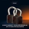 Anti Theft Iron Padlock XA113 - Iron Padlock by TOKING